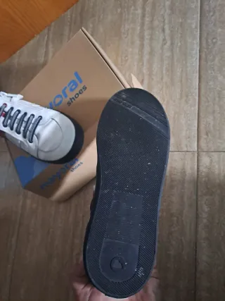 Zapatillas Mayoral Blancas y Azul Marino