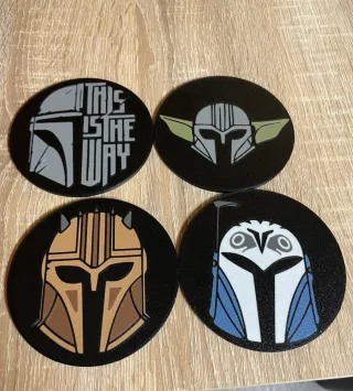 Set Portavasos The Mandalorian Star Wars