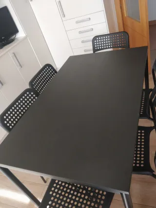 Mesa Ikea Sandsberrg + 4 Sillas Adde