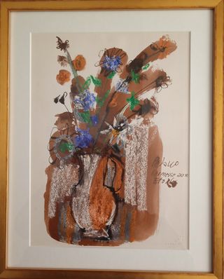 Pelayo, Orlando. Bouquet de flores