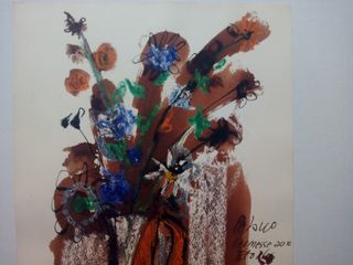Pelayo, Orlando. Bouquet de flores