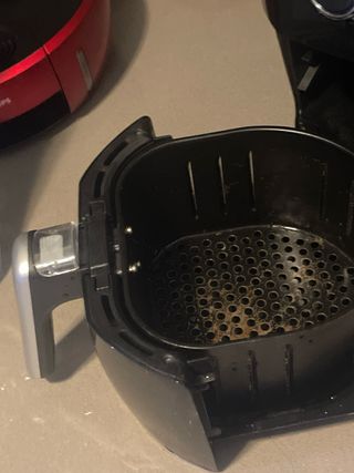 Freidora de aire negra