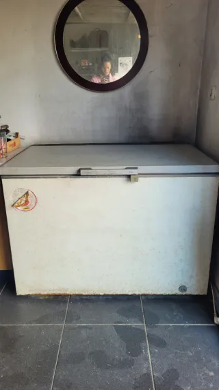 Congelador horizontal blanco