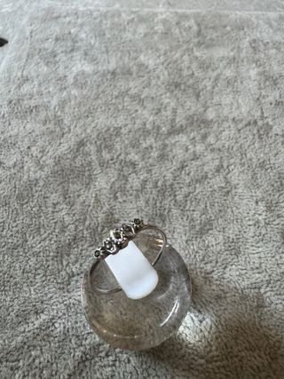 Anel Prata Marcassites Selo