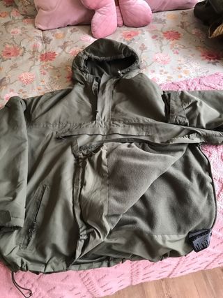 Cortavientos Brandit Verde Oliva Caballero