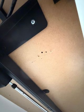 Escritorio Elevable Eléctrico Madera y Metal