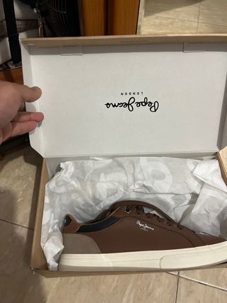 Zapatillas Pepe Jeans Marrones Talla 42