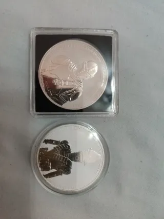 2 Onzas Plata Niue Star Wars