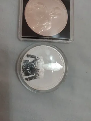 2 Onzas Plata Niue Star Wars