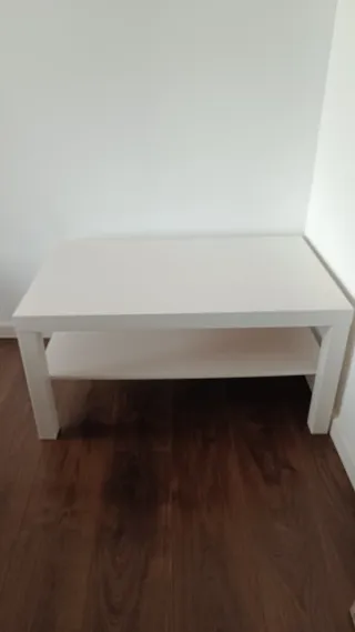 Mesa de centro blanca Ikea Lack