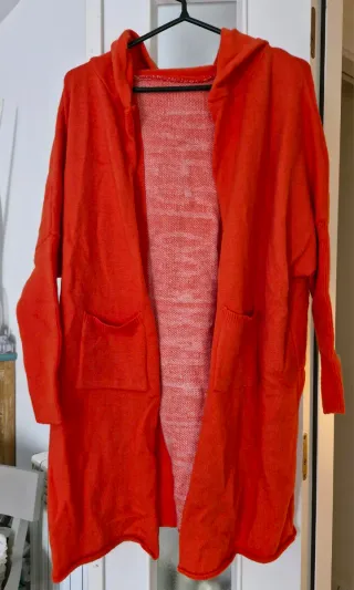 Lote 5 chaquetas largas punto Talla L