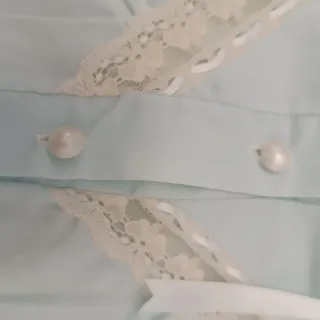 Camisón XXL verde muy claro.