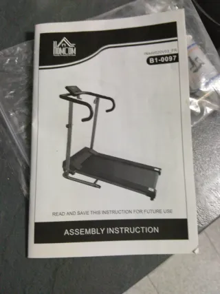 Cinta de correr plegable