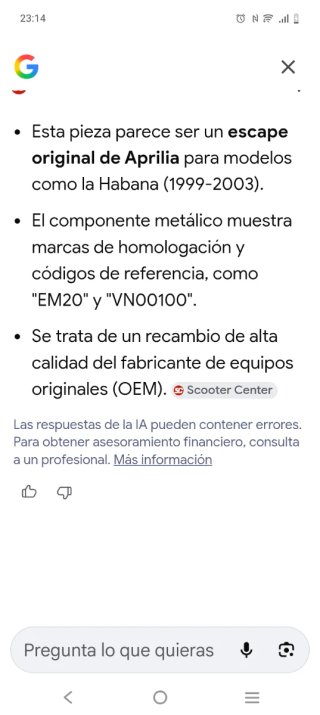 LeoVince Escape Moto