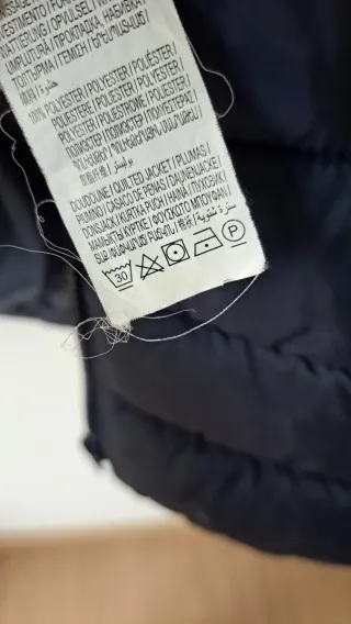 Chaqueta porteo y embarazo Kiabi azul