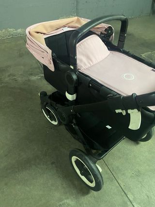 Silla de paseo Bugaboo  Buffalo rosa palo y negra
