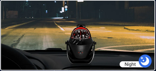 brujula nautica orientacion, 4x4 iluminacion led