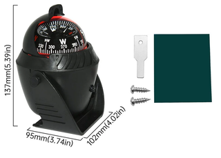 brujula nautica orientacion, 4x4 iluminacion led