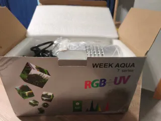 2 Focos Week Aqua T90 Pro + Soportes