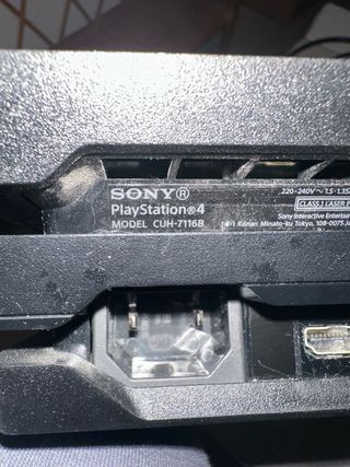 Consola Sony PS4 Pro 1TB Negra