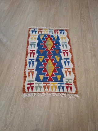 Kilim Turco de Lana Multicolor