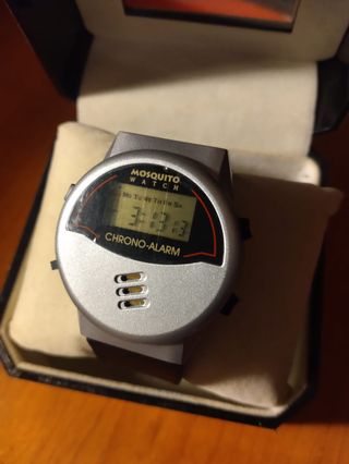 Orologio Repellente Zanzare Ultrasuoni