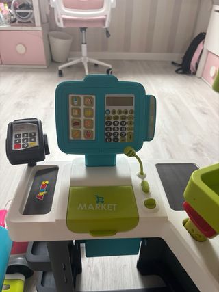 Supermercado Juguete con Carro y Caja Registradora