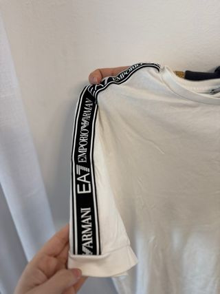 Camiseta Emporio Armani Blanca Hombre