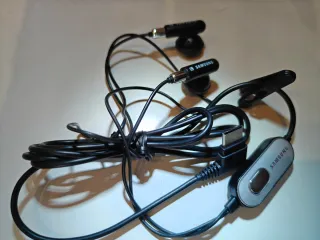 Auriculares Samsung AEP402SSEC Negro/Plata