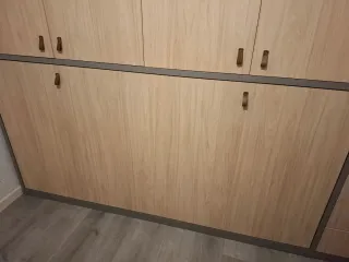 Armario con cama abatible