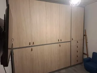 Armario con cama abatible