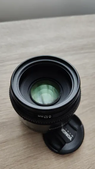 Objetivo Yongnuo 50mm Canon