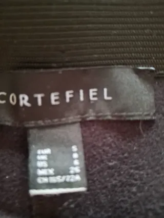 Pantalón efecto piel negro sin estrenar