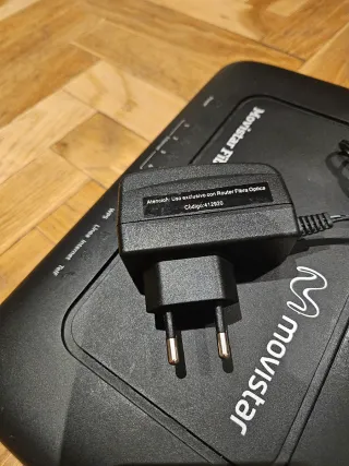 Router Movistar Fibra Óptica Negro