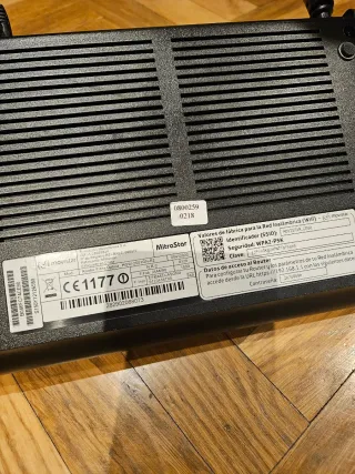 Router Movistar Fibra Óptica Negro