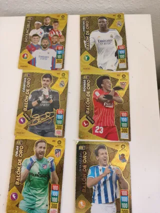 5 Cartas Balón de Oro y una carta invencible 21-22