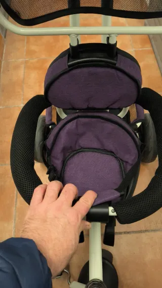 Triciclo infantil morado