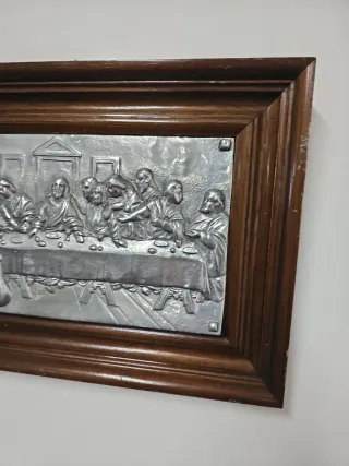 Cuadro metálico La Última Cena