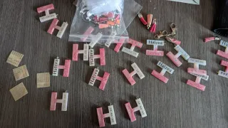 Llavero hecho a mano.