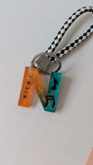 Llavero hecho a mano.