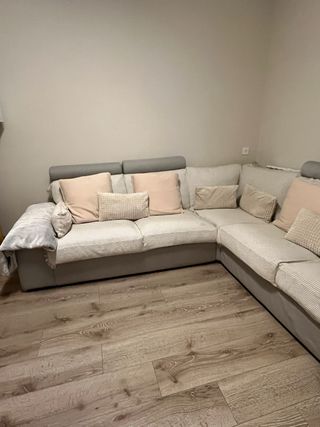 Sofá Rinconera Ikea Kivik 6px Gris+4 reposacabezas