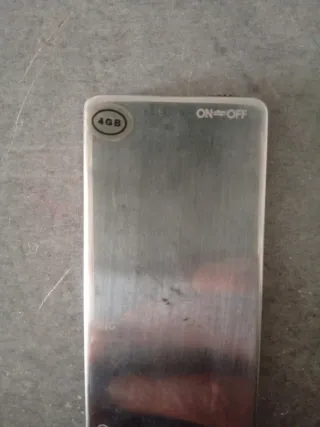 Reproductor MP3 4GB Negro