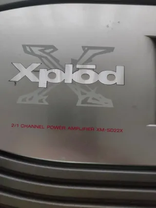 Amplificador Sony Xplod XM-SD22X y XM-SD14X