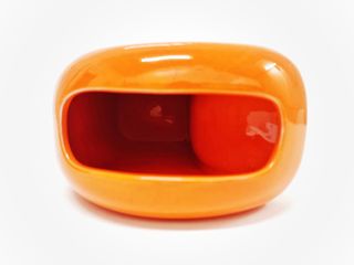 Vaso Raríssimo Space Age Cases Manises Anos 70