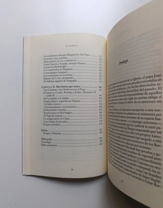 El papa Borgia.