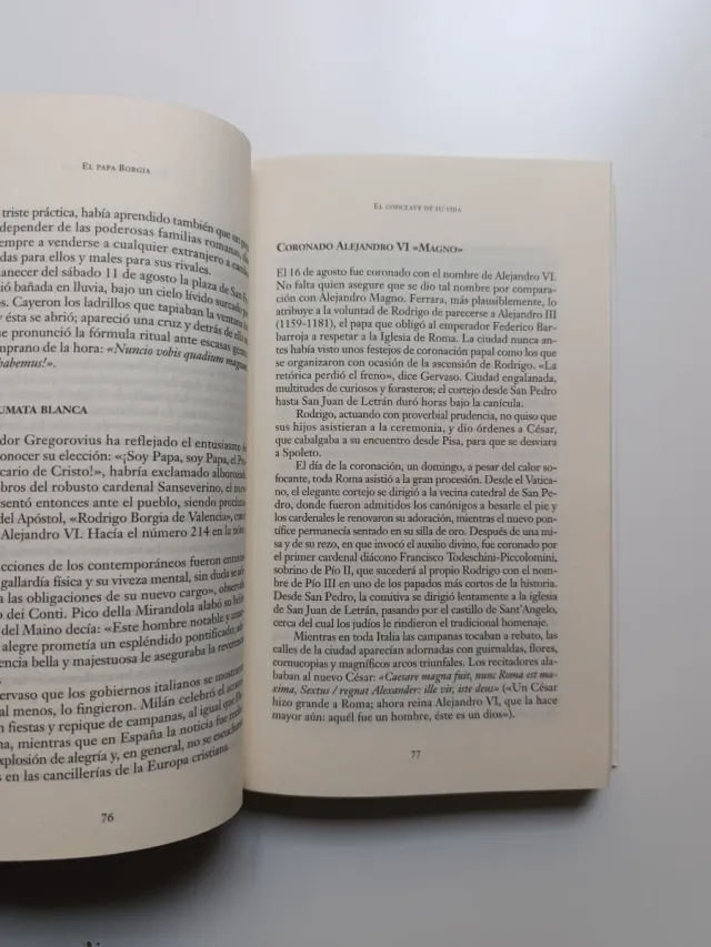 El papa Borgia.