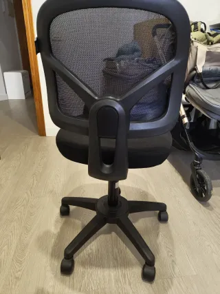 Silla de escritorio negra