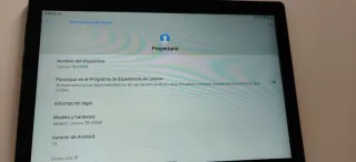 Tablet Lenovo Tab M10 TB-X505F con Funda