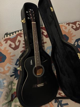 Guitarra Clásica Negra