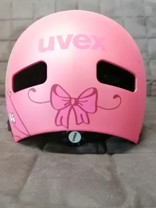 Capacete Uvex Rosa Princesa Corações
